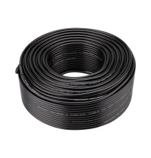 Кабель коаксиальный RG-58 A/U, 50 Ом, Cu/Al/Cu, 64%, 100м, OUTDOOR, черный REXANT