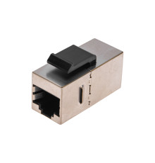 Адаптер проходной формата Keystone Jack RJ-45 CAT 6 экранированный REXANT