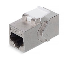 Адаптер проходной формата Keystone Jack RJ-45 CAT 6A экранированный REXANT ПРОЕКТ