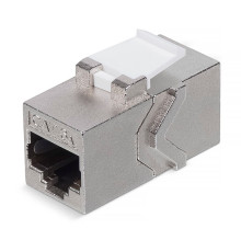 Адаптер проходной формата Keystone Jack RJ-45 CAT 6A экранированный REXANT ПРОЕКТ