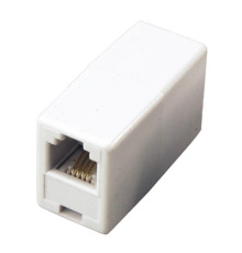 Адаптер телефонный проходной UTP RJ-14 (6P4C), CAT 3 REXANT