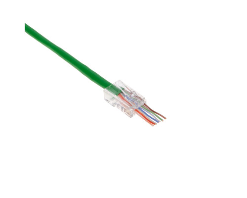 Разъем cквозной RJ-45(8P8C) под витую пару, UTP, CAT 5e REXANT