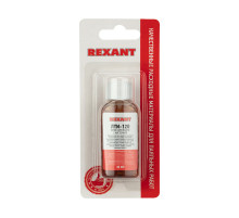 Флюс для пайки, ЛТИ-120, 30мл, с кисточкой, флакон, блистер REXANT