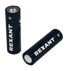Батарейка алкалиновая AA/LR6 пальчиковая 1,5В блистер 4 шт. REXANT