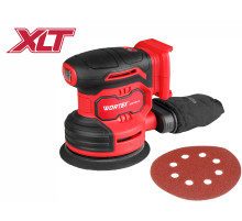Аккум. эксцентриковая шлифмашина WORTEX COS 1218-1 E в кор. ALL1 SOLO 18В, 125 мм, 6000-13000 об/мин