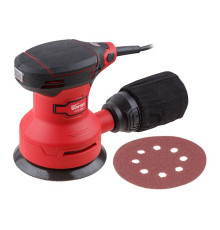 Эксцентриковая шлифмашина WORTEX LX RS 1225 в кор. 240 Вт, 125 мм, 12000 об/мин