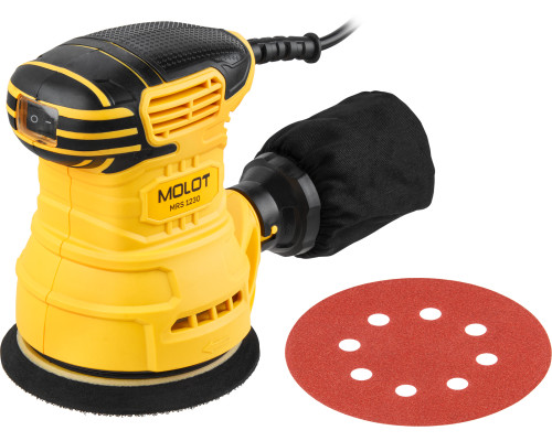 Эксцентриковая шлифмашина MOLOT MRS 1230 в кор.