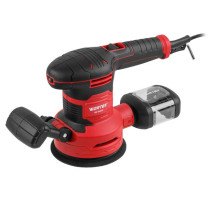 Эксцентриковая шлифмашина WORTEX RS 1245 E в кор. 430 Вт, 125 мм, 7000-14000 об/мин