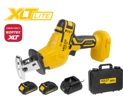 Пила сабельная аккумуляторная MOLOT MCSR 7018 XLT Lite SET