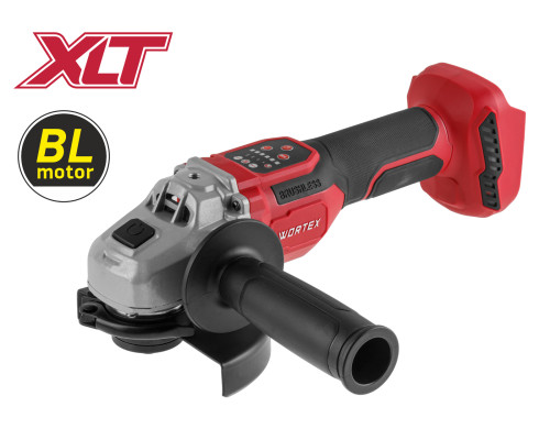 Аккум. углошлифмашина WORTEX CAG 1812-2 SE в кор. XLT SOLO БЕСЩЕТ., 18 В, 125 мм, 3000-8500 об/мин