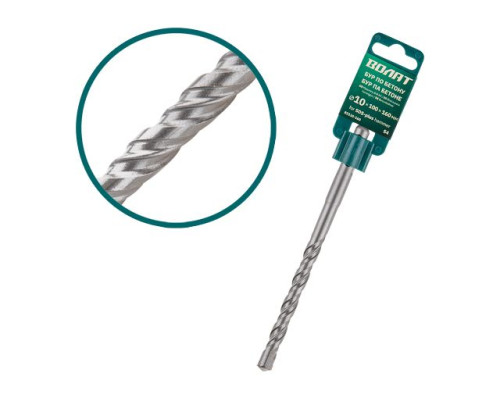 10х100х160 мм бур (сверло) SDS-plus S4 ВОЛАТ