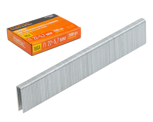 Скобы тип 18GA 25мм (2500шт) STARTUL PROFI (ST4520-25)