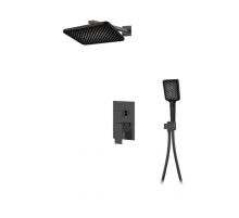 Душевая система (Lt) D35, серия Lily черный, a-five