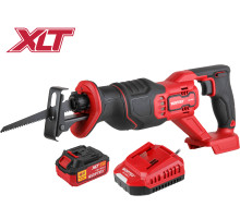 Аккум. сабельная пила WORTEX CSR 1118-1 в кор. ALL1 XLT SET 18В, 4 Ач акб, дер. 110 мм