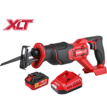 Аккум. сабельная пила WORTEX CSR 1118-1 в кор. ALL1 XLT SET 18В, 4 Ач акб, дер. 110 мм