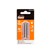 Насадка TORX T40 50мм 3шт GEPARD (GP3514-50)