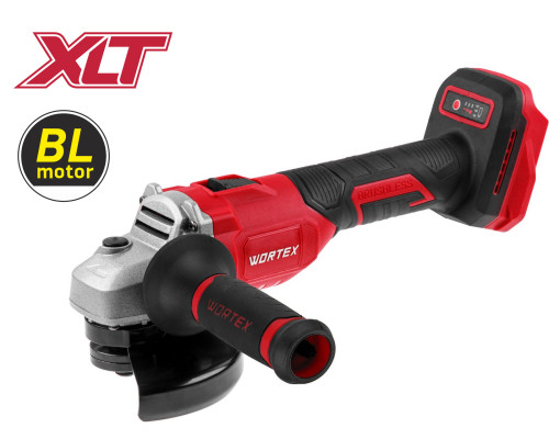 Аккум. углошлифмашина WORTEX LX CAG 1812-1 E в кор. ALL1 SOLO БЕСЩЕТ., 18 В, 125 мм, 8000 об/мин