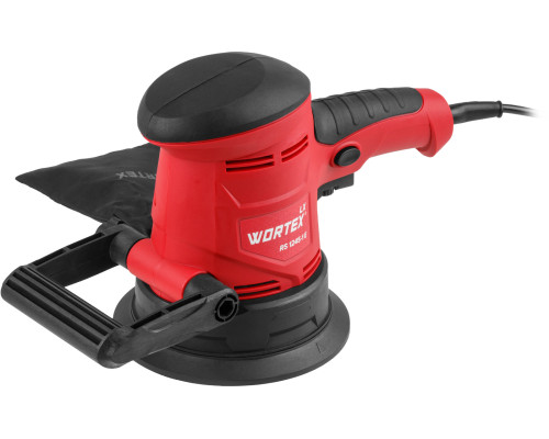 Эксцентриковая шлифмашина WORTEX LX RS 1245-1 E в кор. 450 Вт, 125 мм, 3000-13000 об/мин