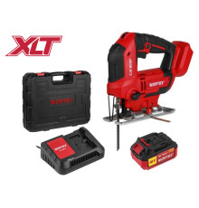 Аккум. лобзик WORTEX CJS 8030 в чем. ALL1 XLT SET 18 В, 500-3000 об/мин, 85 мм, 1х4 А*ч