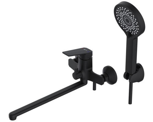 Смеситель для ванны (Lt) D35, серия WIN (black) AV Engineering