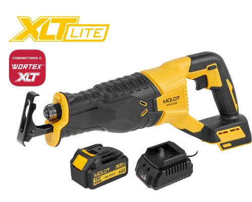 Пила сабельная аккумуляторная MOLOT MCSR 1118 XLT Lite SET