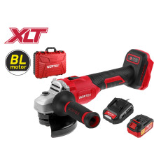 Аккум. углошлифмашина WORTEX LX CAG 1812-1 E в чем. ALL1 МЕГА АКЦИЯ БЕСЩЕТ., 18 В, 125 мм, 8000 об/м