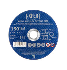 Круг отрезной 150х1.2x22.2 мм для металла и нерж. стали EXPERT STARTUL