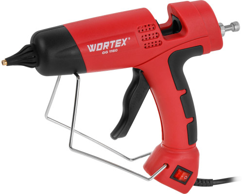 Пистолет клеевой WORTEX GG 1160 в блистере 200 Вт, 11,5 мм, 15 г/мин