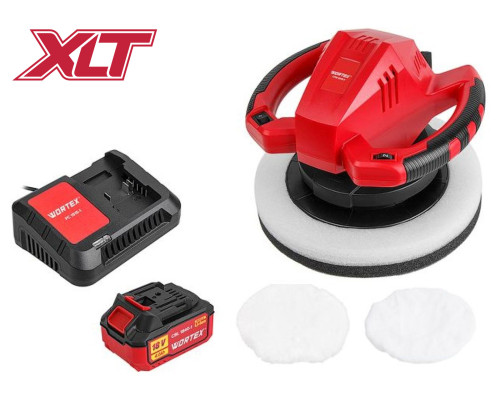 Аккум. полировальная машина WORTEX CPM 2518 E в кор. ALL1 XLT с акб и з/у SET
