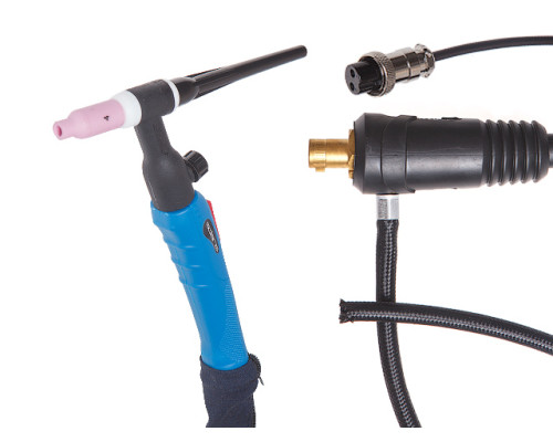 Горелка сварочная TIG WGT-26V (4м, 250А, разъем 35-50, вентиль) SOLARIS