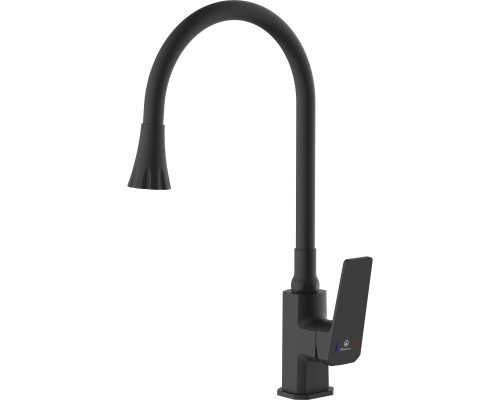 Смеситель для кухни (Lt) D35, серия WIN (black) AV Engineering