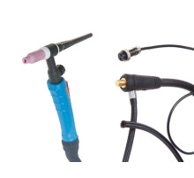 Горелка сварочная TIG WGT-17V (4м, 150А, разъем 10-25, вентиль) SOLARIS