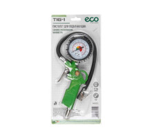 Пистолет д/подкачки шин ECO TIG-1 с манометром