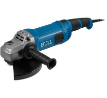 Двуручная углошлифмашина BULL WS 2303 в кор. 2200 Вт, 230 мм, 6600 об/мин, пылезащ., 4м кабель