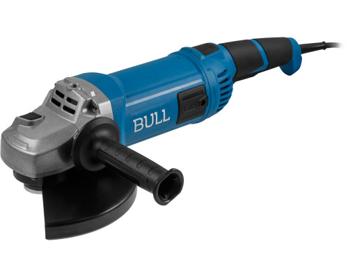 Двуручная углошлифмашина BULL WS 2303 в кор. 2200 Вт, 230 мм, 6600 об/мин, пылезащ., 4м кабель