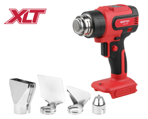 Аккум. термовоздуходувка WORTEX CHG 5518 в кор. ALL1 XLT SOLO 18 В, 1 скор., 300-550 °C
