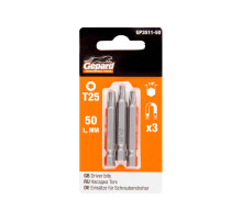 Насадка TORX T25 50мм 3шт GEPARD (GP3511-50)