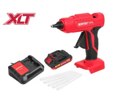 Аккум. клеевой пистолет WORTEX CGG 1118 в кор. ALL1 XLT с акб и з/у SET 18В, 11 мм