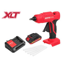 Аккум. клеевой пистолет WORTEX CGG 1118 в кор. ALL1 XLT с акб и з/у SET 18В, 11 мм