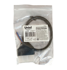 UCX-N10 30CM BLACK Провод питания для светильника серии ULO-N, 30см. Цвет черный. ТМ Uniel