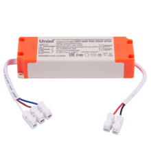 UET-E40 4W/EMG IP40 Блок питания универсальный для аварийного освещения, 4Вт. Для светильников 220В мощностью 5-80Вт. TM Uniel