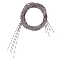 UFL-H05 SILVER 4x250 POLYBAG Комплект тросиков с ограничителями для подвесного монтажа, 4шт. по 250см, диаметр 1,5мм. Цвет серебристый. ТМ Uniel