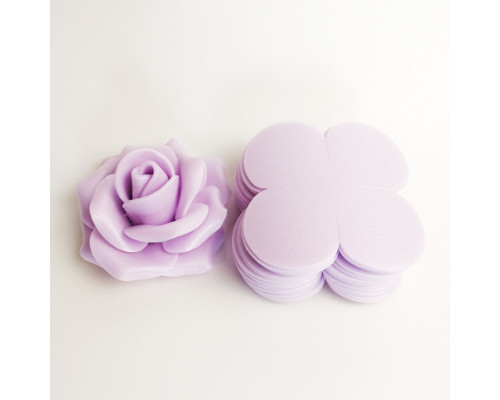 Пачка 250 вырубок из софтина Volpe Rosa VR-PE5 16T20/R100/HNZ15 SOFTIN CUT701 Lilac/Сиреневый