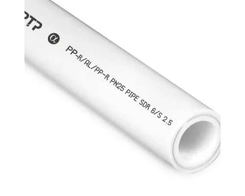 ТРУБА PPR-AL/PPR армированная алюминием ф25 (РТП) - 4 метр