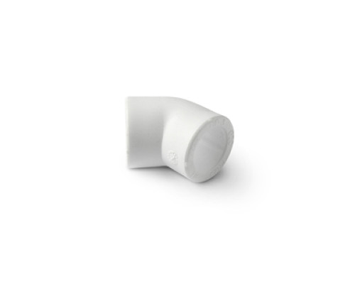 УГОЛЬНИК ф40 х 45* (Pro Aqua) PP-R,  БЕЛЫЙ
