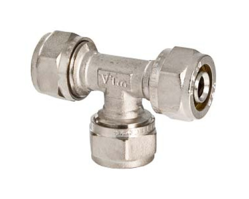 Тройник металлопластиковый Valtec 26х26х26