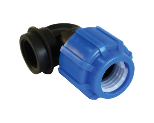 ПНД Угольник компрес. ВР 25х3/4