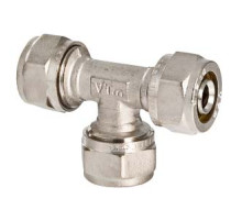Тройник металлопластиковый Valtec 16х16х16