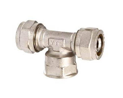 Тройник металлопластиковая Valtec 16х1/2