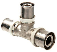 Тройник (пресс) VALTEC 16х16х16